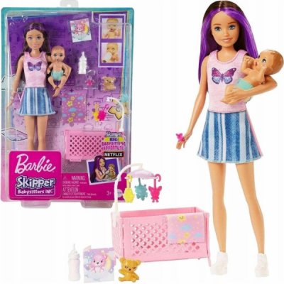 Mattel Sada pro chůvu Barbie pro panenku a miminko HJY34 – Zbozi.Blesk.cz