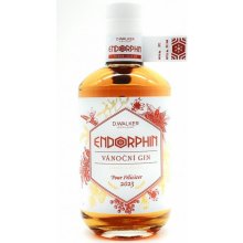 Endorphin Vánoční Gin 43% 0,5 l LE (holá láhev)