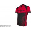 Cyklistický dres Sensor Team UP černá/červená pánský