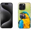 Pouzdro a kryt na mobilní telefon Apple mmCase Gelové iPhone 15 Pro Max - papoušek ara 2