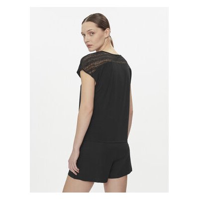 Calvin Klein QS7157E pyžamový top černý