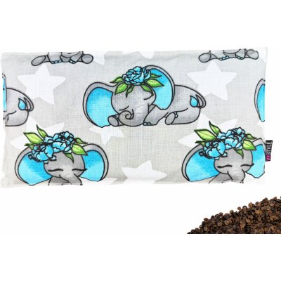 VFstyle Sleeping Elephant nahřívací polštářek 30x15 cm – Zboží Dáma