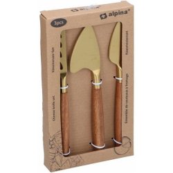 Alpina Sada nožů na sýr 3 ks ED-223681