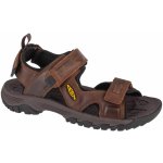 Keen Targhee III Open Toe Sandal M bison/mulch pánské kožené outdoorové sandály – Zboží Dáma