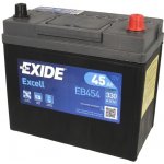 Exide Excell 12V 45Ah 300A EB454 – Zboží Mobilmania