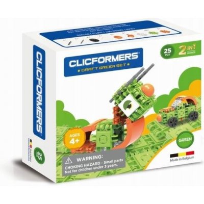 Clicformers Craft Set Zelená – Zbozi.Blesk.cz