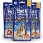 Brit Premium by Nature Cat Salmon & Trout 3 sticks 15 g – Hledejceny.cz