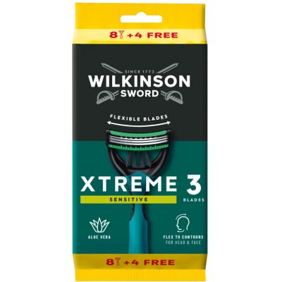 Wilkinson Sword Xtreme 3 Sensitive 12 ks – Zboží Mobilmania
