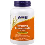 Now Foods Evening Primrose Oil Pupálkový olej 500 mg 250 softgelových kapslí – Hledejceny.cz