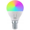 Žárovka Immax NEO LITE SMART LED žárovka E14 6W RGB+CCT barevná a bílá, stmívatelná, Wi-Fi, P45, TUYA