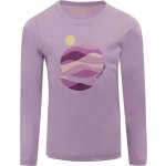 Alpine Pro JURGO Dívčí triko s dlouhým rukávem fialová – Zboží Mobilmania