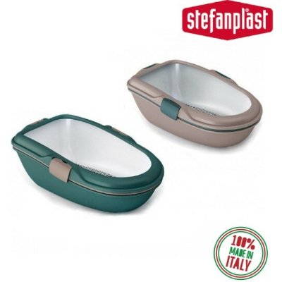 Stefanplast Furba Chic MAXI toaleta pro kočku se sítkem 69,5 x 47 x 26 cm – Zboží Dáma