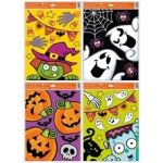 Anděl Okenní fólie Halloween Vykukující dýně 30 x 42 cm – Hledejceny.cz