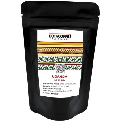 BotaCoffee Uganda AB Bugisu 2025 zrnková 70 g – Hledejceny.cz