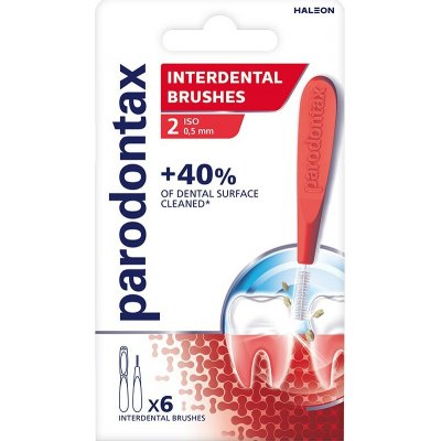 Parodontax INTERDENTAL BRUSHES 0,5 mm mezizubní kartáček velikost ISO 2 6 ks ADC – Zboží Dáma