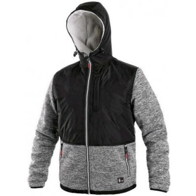 CXS CARSON Pánská zimní bunda šedo / černá – Zboží Mobilmania
