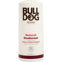 Bulldog Vetiver & Black Pepper Natural roll-on 75 ml