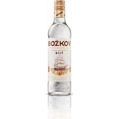 Božkov Bílý 30% 0,5 l (holá láhev)