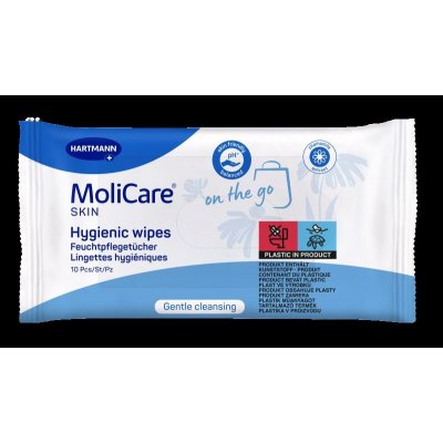 MoliCare Skin Hygienické ubrousky 10 ks Menalind – Zboží Dáma