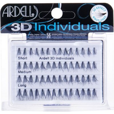 Ardell 3D Individuals Combo Pack Trsové řasy 56 ks – Zboží Dáma