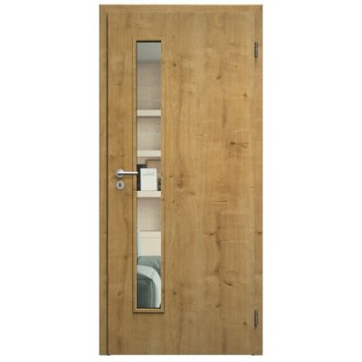 Sapeli Elegant Komfort M60 otočné dub sukatý 120 x 197 cm Čiré sklo – Hledejceny.cz
