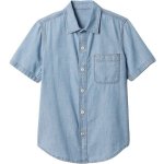 Gap V SS CHAMBRAY Chlapecká košile světle modrá – Sleviste.cz