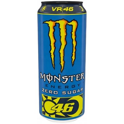 Monster Energy Valentino Rossi Zero Sugar 0,5 l – Zboží Dáma