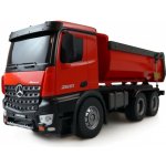 IQ models RC auto sklápěč Mercedes-Benz Arocs 10 kanálů RTR červená 1:14 – Zbozi.Blesk.cz