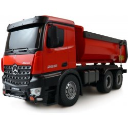 Amewi RC auto sklápěč Mercedes-Benz Arocs 10 kanálů RTR červená 1:14