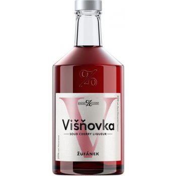 Žufánek Višňovka 20% 0,5 l (holá láhev)