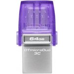 Kingston DataTraveler MicroDuo 3C 64GB DTDUO3CG3/64GB – Sleviste.cz