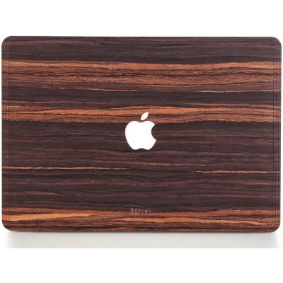 WoodWe Horní a spodní krycí fólie z pravého dřeva Eben pro Macbook Pro 16" – Zbozi.Blesk.cz