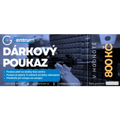 Dárkový poukaz v hodnotě 800Kč – Zboží Mobilmania