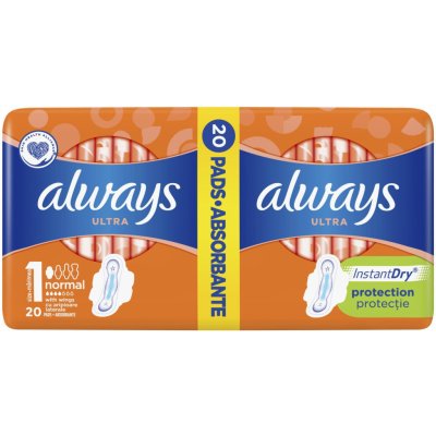 Always Ultra duo normal dámské vložky 20 ks – Zboží Dáma