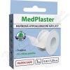 MedPlaster Náplast papírová cívková 5 m x 1,25 cm