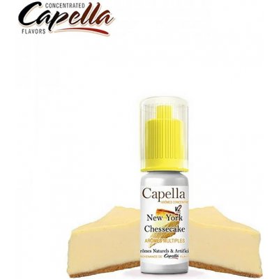Capella Flavors USA New York Cheesecake 10 ml – Zboží Mobilmania
