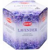 Vonný jehlánek Hem Vonné kužely pro tekoucí dým Lavender 40 ks