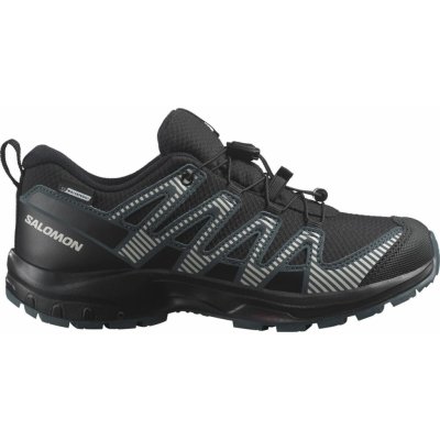 Salomon XA Pro V8 CSWP J 475680 dětské nízké nepromokavé boty black/phantom/dark slate – Zboží Mobilmania