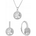AGATO Stylová stříbrná sada šperků s motivem strom života AGSET368R – Zboží Dáma