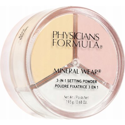 Physicians Formula Mineral Wear 3-In-1 Setting Powder Pudr 19,5 g – Zboží Dáma