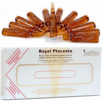 Cosmofarma Joniline sérum na vlasy Royal Placenta s mateří kašičkou včelí královny a rostlinnou placentou ampule 12 x 10 ml)