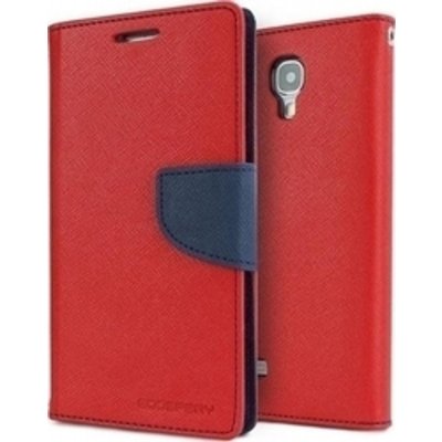 Pouzdro Fancy Book Samsung Galaxy S4 GT-I9500 červeno modré