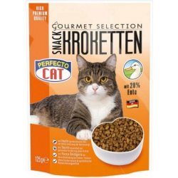 Perfecto Cat Kroketten snack 28 % kachna 125 g