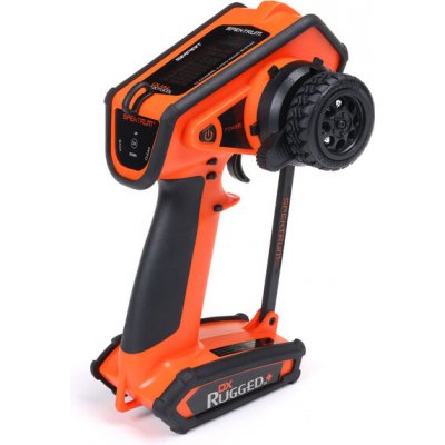 Spektrum Vysílač DX Rugged+ DSMR+ oranžový – Zboží Mobilmania