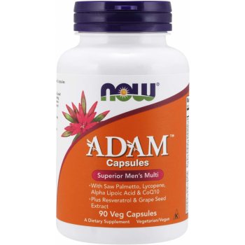 Now Multi Vitamins Adam Men's Superior 90 rostlinných kapslí