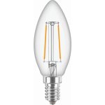 Philips Svíčková LED žárovka CorePro ND 2-25W E14 B35 827 CL G – Zboží Mobilmania