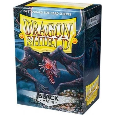 Dragon Shield obaly Protector Matte černá 100 ks – Zboží Mobilmania