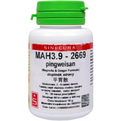Sinecura MAH3.9 pingweisan 60 tablet – Hledejceny.cz