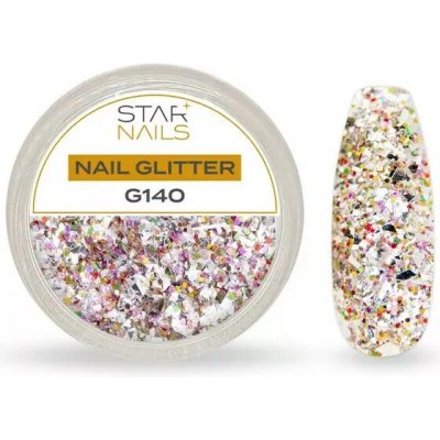 Starnails Nail Art zdobení glitter G140 – Hledejceny.cz