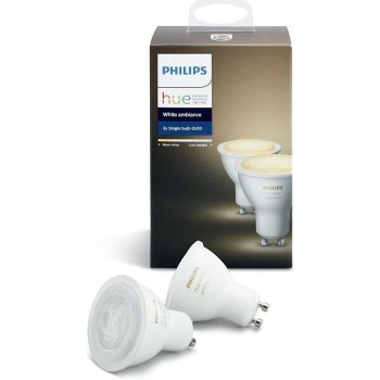 Philips Hue White Ambiance GU10 5.5W 2 ks